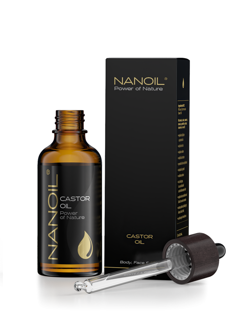 Não refinado Nanoil Castor Oil