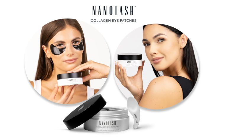 discos de colagénio para os olhos nanolash