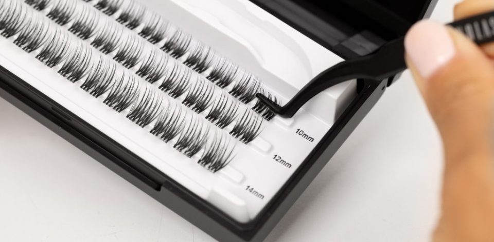 conjuntos de pestanas com cola transparente nanolash