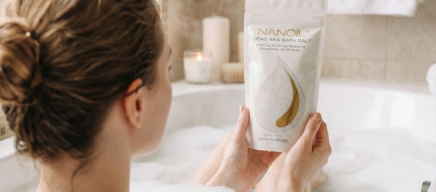 nanoil sais de banho para banheira